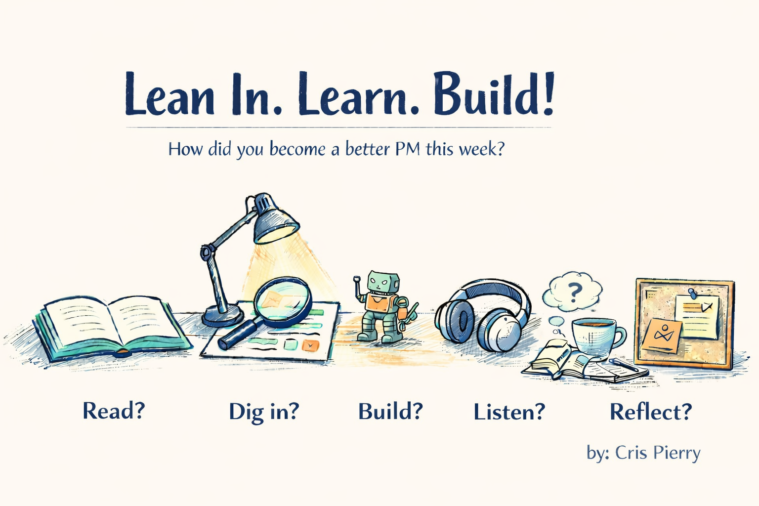 Lean In, Learn, Build: How Did You Become a Better Product Manager This Week?